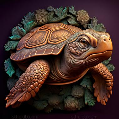 3D model st Harriet turtle famous animal (STL)